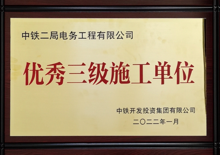 图2：“优秀三级施工单位”奖牌.jpg